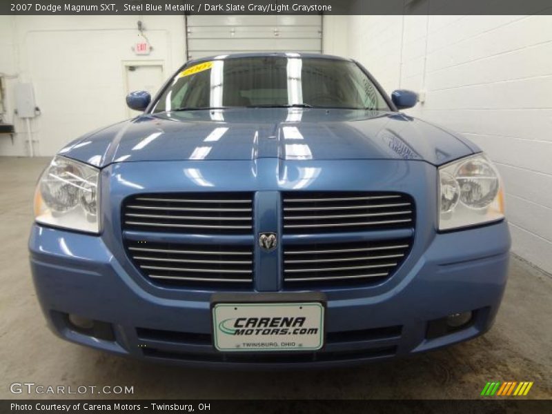 Steel Blue Metallic / Dark Slate Gray/Light Graystone 2007 Dodge Magnum SXT