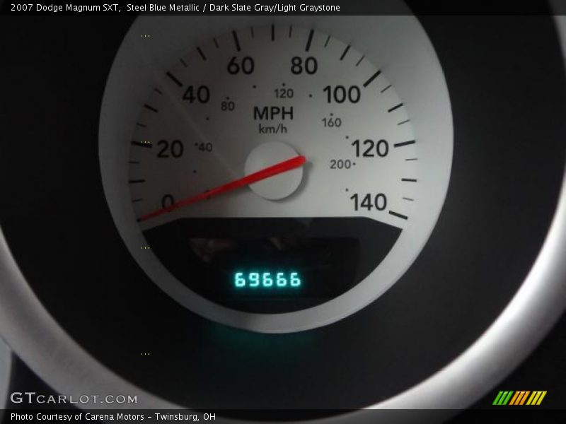 Steel Blue Metallic / Dark Slate Gray/Light Graystone 2007 Dodge Magnum SXT