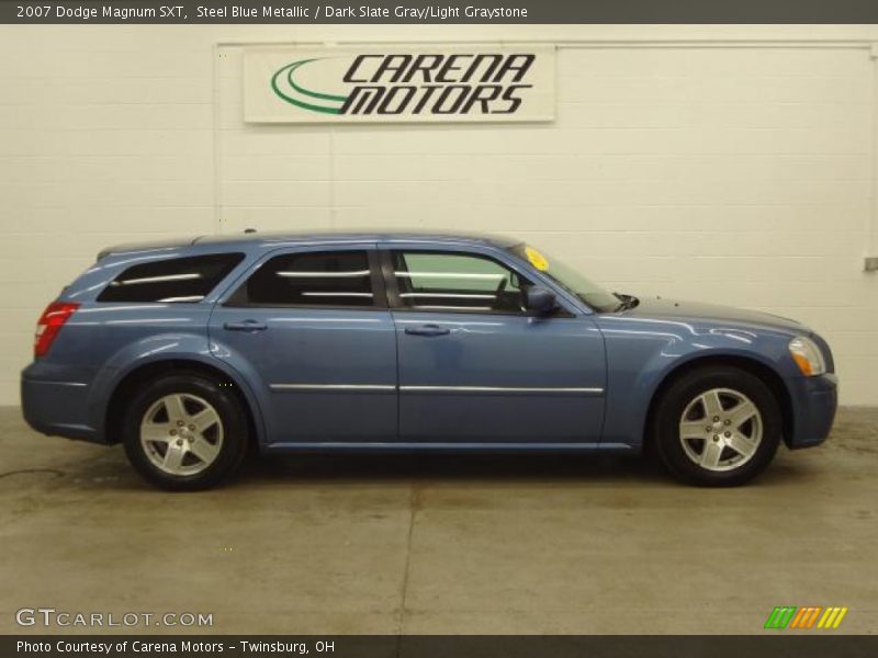 Steel Blue Metallic / Dark Slate Gray/Light Graystone 2007 Dodge Magnum SXT