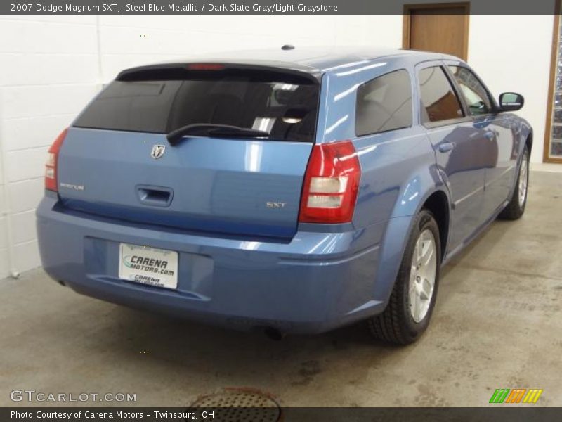 Steel Blue Metallic / Dark Slate Gray/Light Graystone 2007 Dodge Magnum SXT