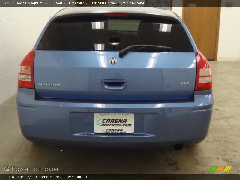 Steel Blue Metallic / Dark Slate Gray/Light Graystone 2007 Dodge Magnum SXT