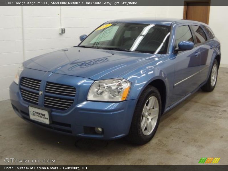 Steel Blue Metallic / Dark Slate Gray/Light Graystone 2007 Dodge Magnum SXT