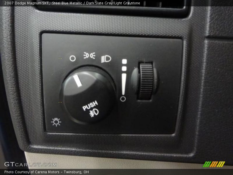 Steel Blue Metallic / Dark Slate Gray/Light Graystone 2007 Dodge Magnum SXT