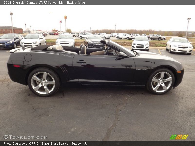  2011 Camaro LT/RS Convertible Black