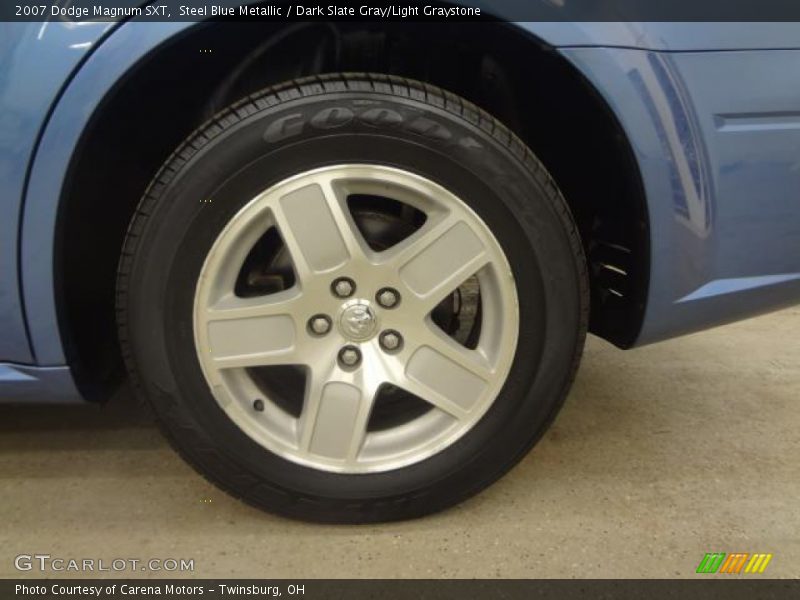 Steel Blue Metallic / Dark Slate Gray/Light Graystone 2007 Dodge Magnum SXT