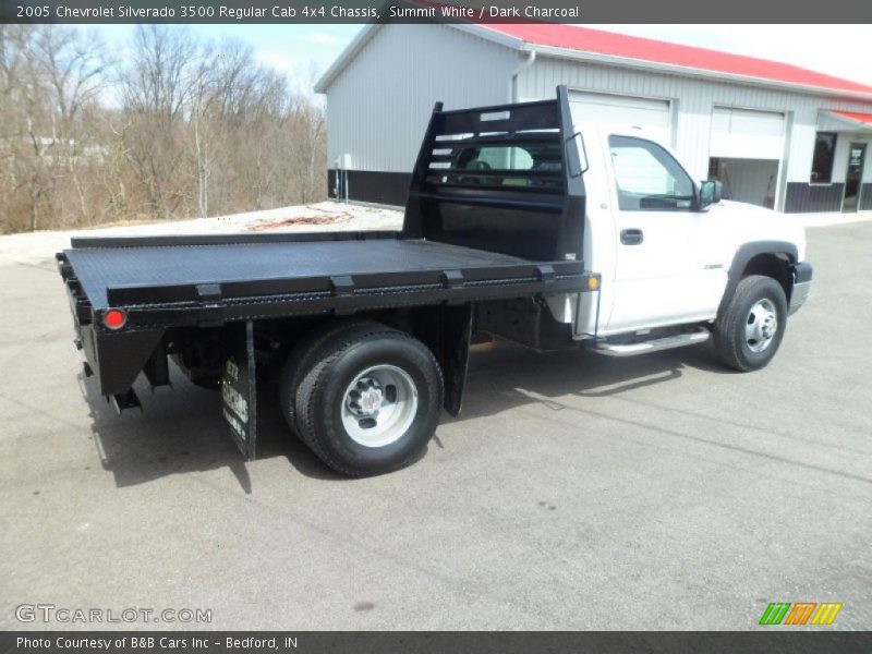 Summit White / Dark Charcoal 2005 Chevrolet Silverado 3500 Regular Cab 4x4 Chassis