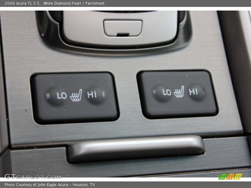 White Diamond Pearl / Parchment 2009 Acura TL 3.5