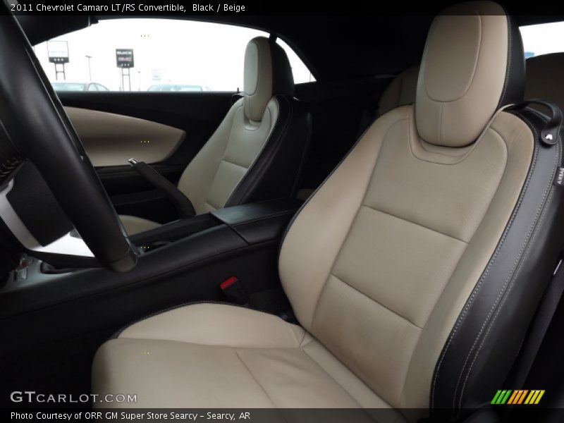 Black / Beige 2011 Chevrolet Camaro LT/RS Convertible
