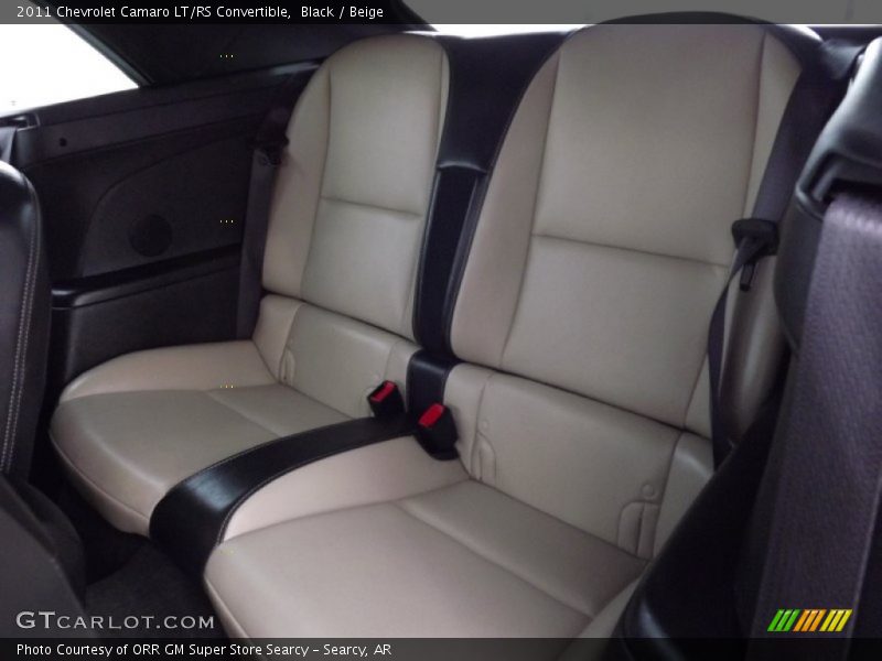 Black / Beige 2011 Chevrolet Camaro LT/RS Convertible