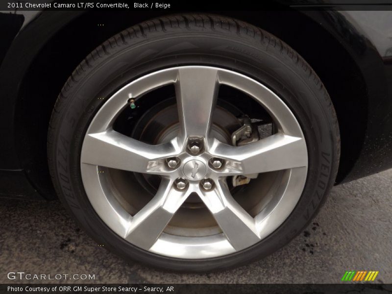  2011 Camaro LT/RS Convertible Wheel