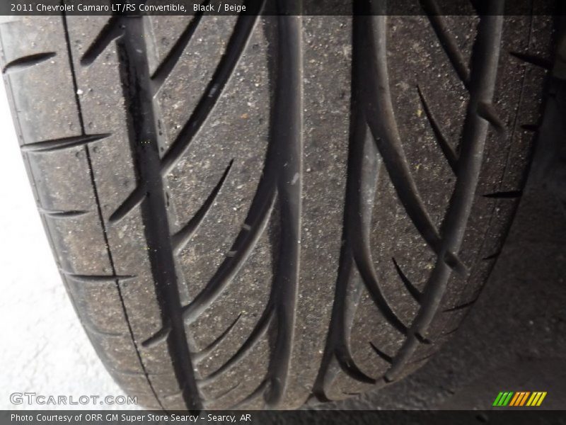 Black / Beige 2011 Chevrolet Camaro LT/RS Convertible