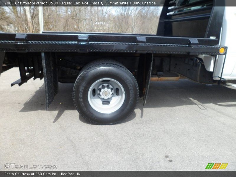 Summit White / Dark Charcoal 2005 Chevrolet Silverado 3500 Regular Cab 4x4 Chassis