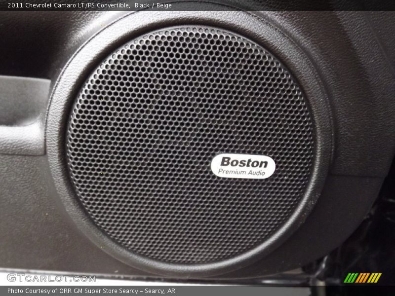 Black / Beige 2011 Chevrolet Camaro LT/RS Convertible