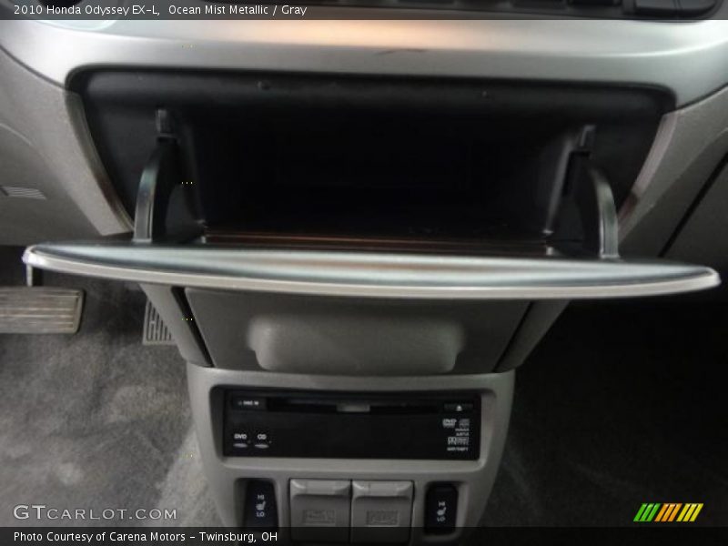 Ocean Mist Metallic / Gray 2010 Honda Odyssey EX-L