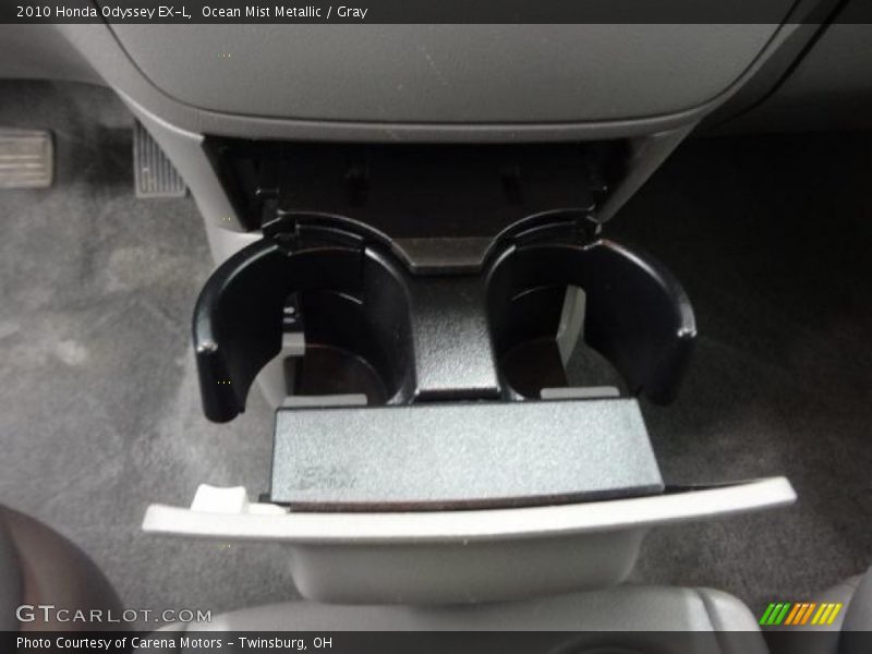 Ocean Mist Metallic / Gray 2010 Honda Odyssey EX-L
