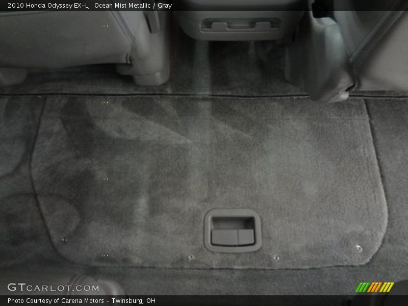 Ocean Mist Metallic / Gray 2010 Honda Odyssey EX-L