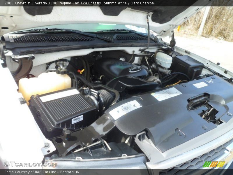 Summit White / Dark Charcoal 2005 Chevrolet Silverado 3500 Regular Cab 4x4 Chassis