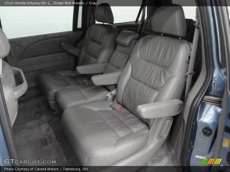 Ocean Mist Metallic / Gray 2010 Honda Odyssey EX-L