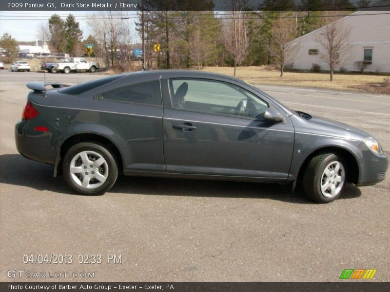 Dark Slate Metallic / Ebony 2009 Pontiac G5