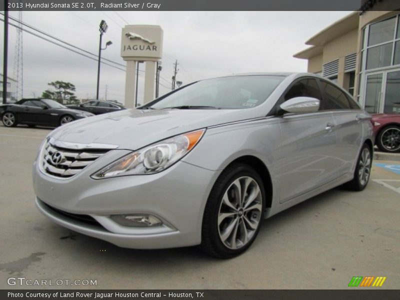 Radiant Silver / Gray 2013 Hyundai Sonata SE 2.0T