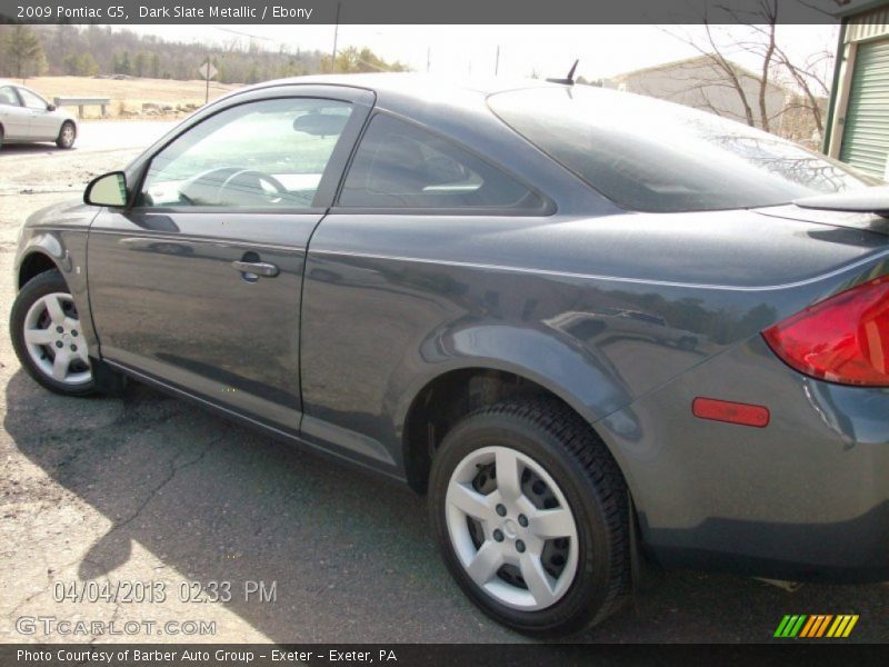 Dark Slate Metallic / Ebony 2009 Pontiac G5