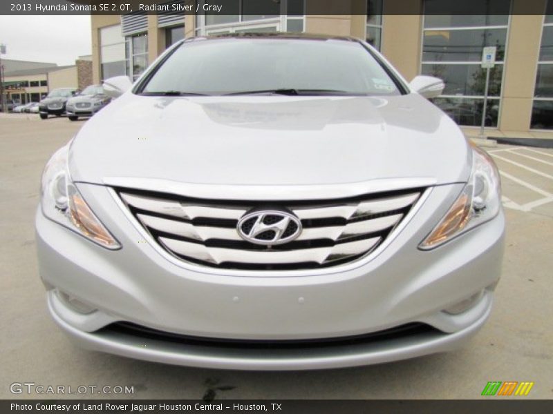 Radiant Silver / Gray 2013 Hyundai Sonata SE 2.0T