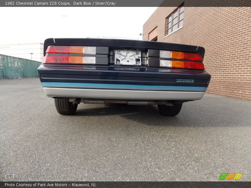 Dark Blue / Silver/Gray 1982 Chevrolet Camaro Z28 Coupe