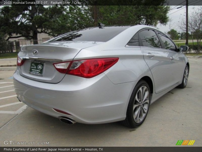 Radiant Silver / Gray 2013 Hyundai Sonata SE 2.0T