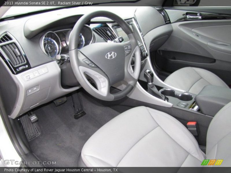 Radiant Silver / Gray 2013 Hyundai Sonata SE 2.0T