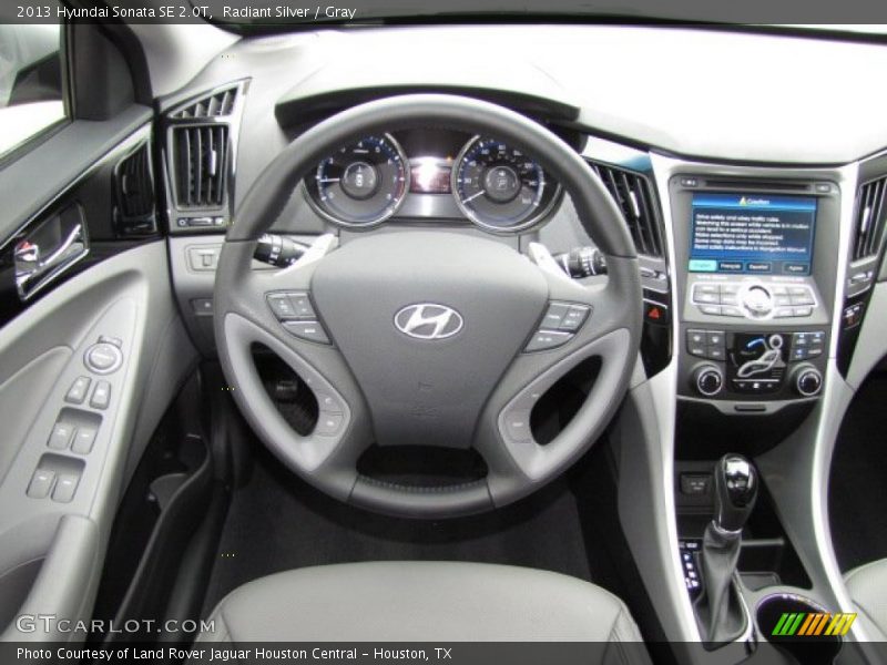 Radiant Silver / Gray 2013 Hyundai Sonata SE 2.0T