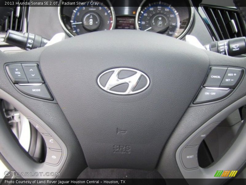 Radiant Silver / Gray 2013 Hyundai Sonata SE 2.0T