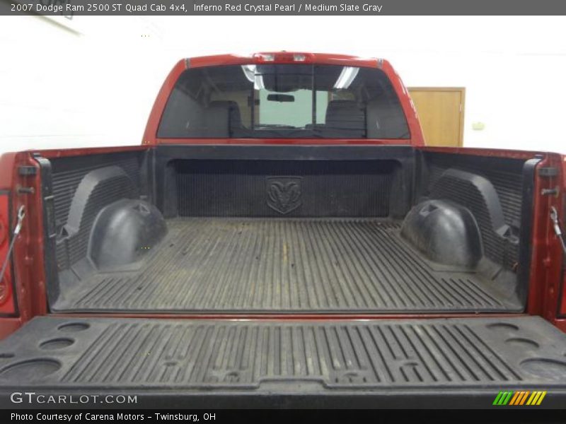 Inferno Red Crystal Pearl / Medium Slate Gray 2007 Dodge Ram 2500 ST Quad Cab 4x4