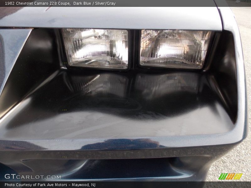 Dark Blue / Silver/Gray 1982 Chevrolet Camaro Z28 Coupe