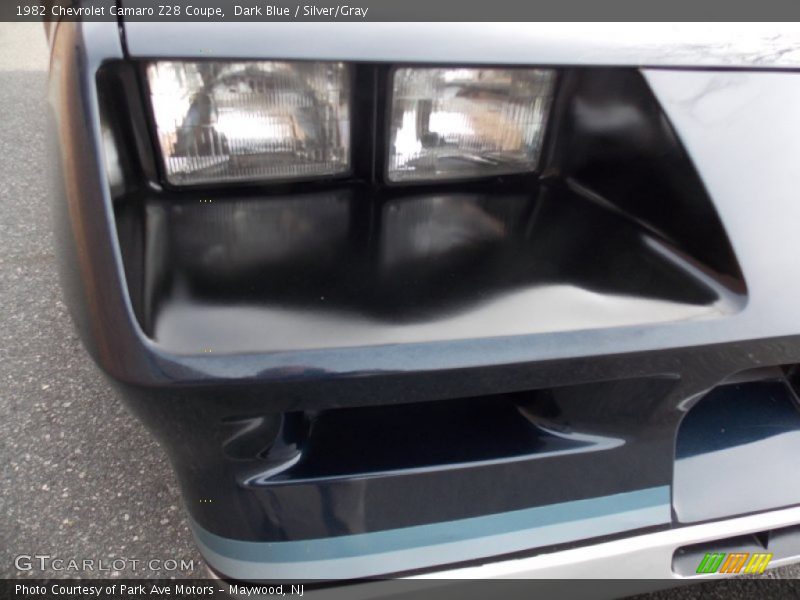 Dark Blue / Silver/Gray 1982 Chevrolet Camaro Z28 Coupe
