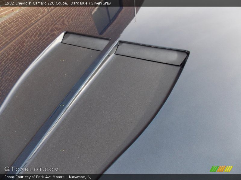 Dark Blue / Silver/Gray 1982 Chevrolet Camaro Z28 Coupe