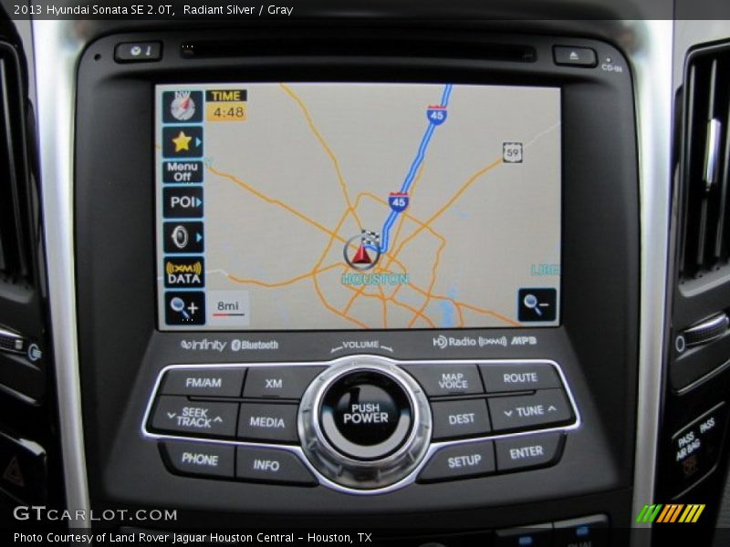Radiant Silver / Gray 2013 Hyundai Sonata SE 2.0T