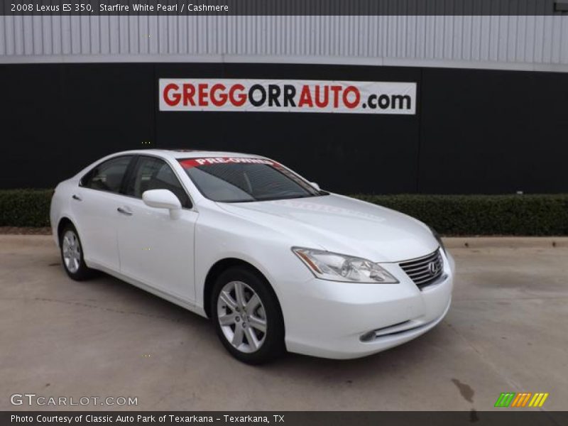 Starfire White Pearl / Cashmere 2008 Lexus ES 350