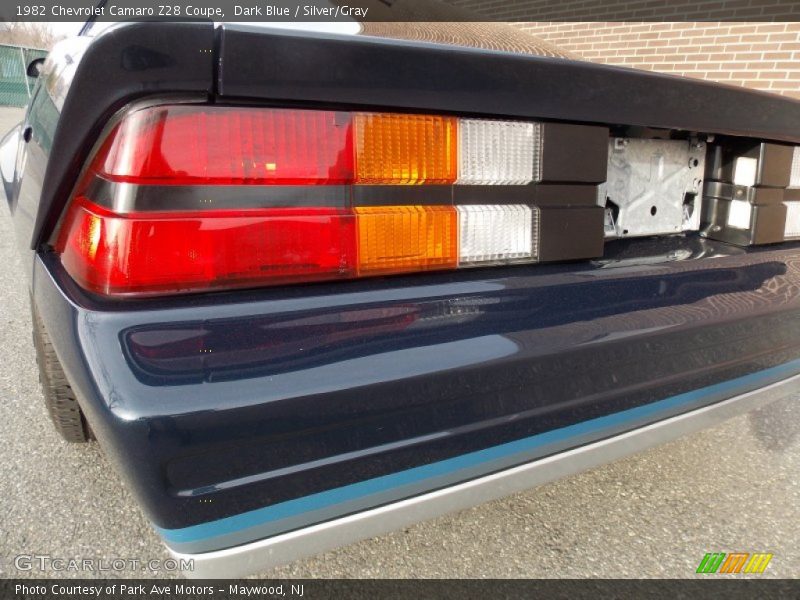 Dark Blue / Silver/Gray 1982 Chevrolet Camaro Z28 Coupe