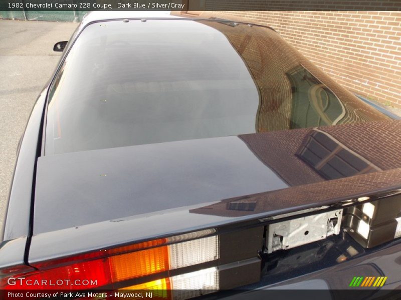 Dark Blue / Silver/Gray 1982 Chevrolet Camaro Z28 Coupe