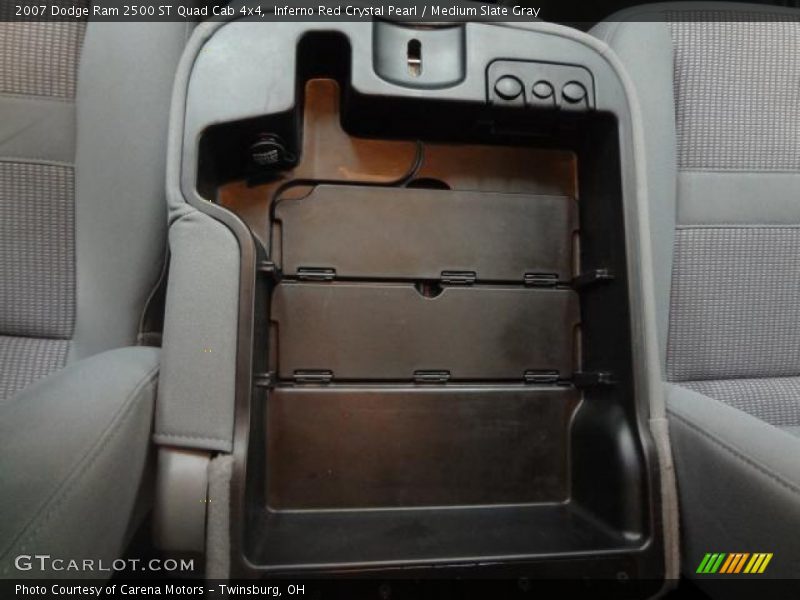 Inferno Red Crystal Pearl / Medium Slate Gray 2007 Dodge Ram 2500 ST Quad Cab 4x4