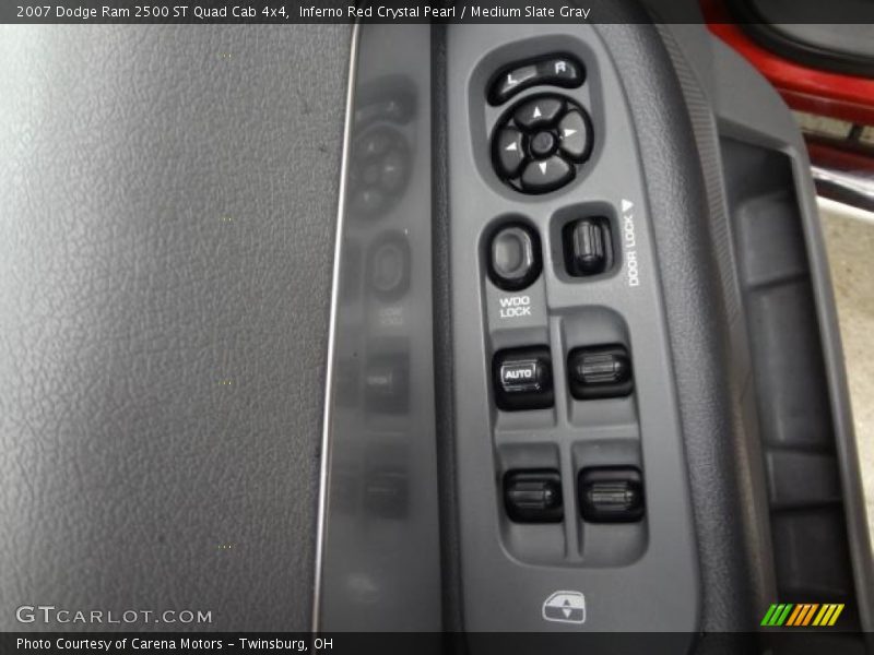 Inferno Red Crystal Pearl / Medium Slate Gray 2007 Dodge Ram 2500 ST Quad Cab 4x4