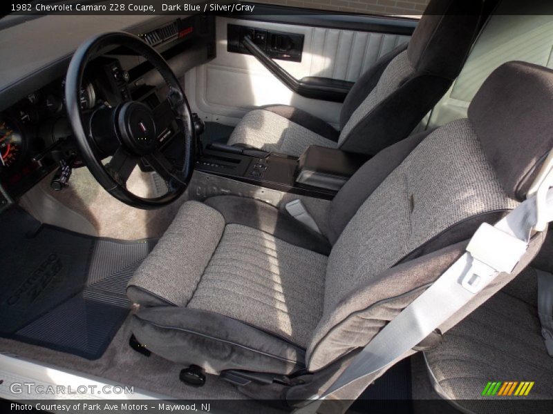  1982 Camaro Z28 Coupe Silver/Gray Interior