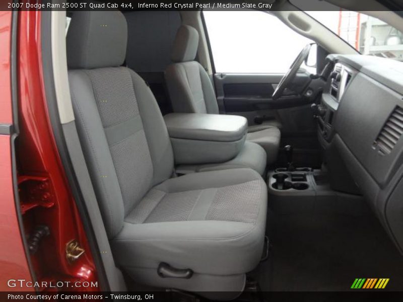 Inferno Red Crystal Pearl / Medium Slate Gray 2007 Dodge Ram 2500 ST Quad Cab 4x4