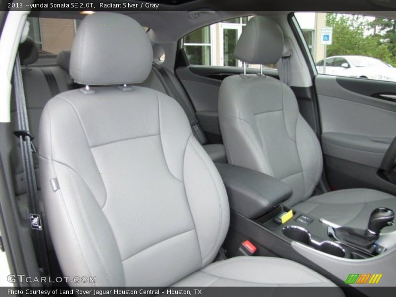 Radiant Silver / Gray 2013 Hyundai Sonata SE 2.0T