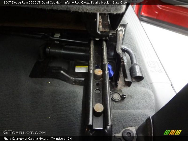 Inferno Red Crystal Pearl / Medium Slate Gray 2007 Dodge Ram 2500 ST Quad Cab 4x4