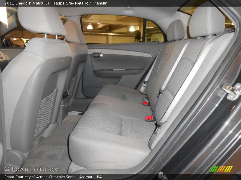 Taupe Gray Metallic / Titanium 2011 Chevrolet Malibu LT