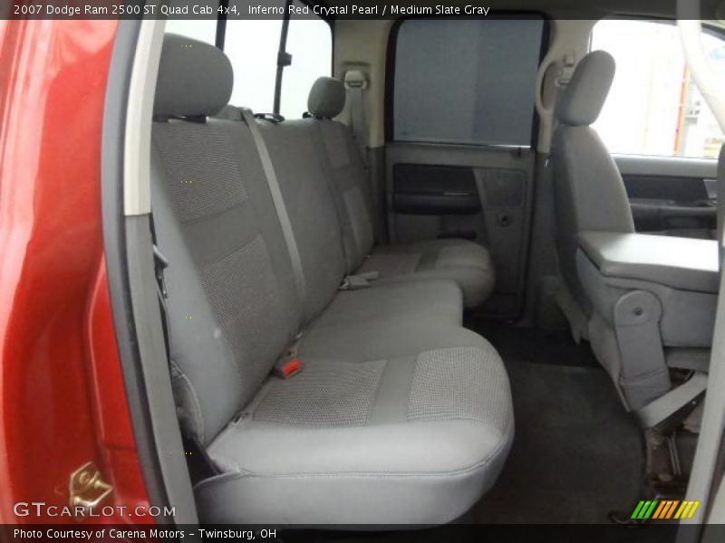 Inferno Red Crystal Pearl / Medium Slate Gray 2007 Dodge Ram 2500 ST Quad Cab 4x4