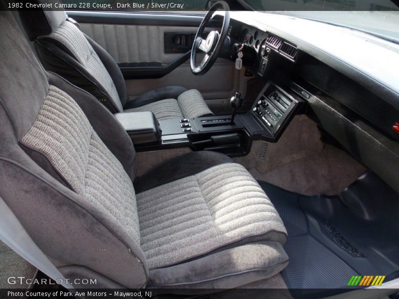 Front Seat of 1982 Camaro Z28 Coupe