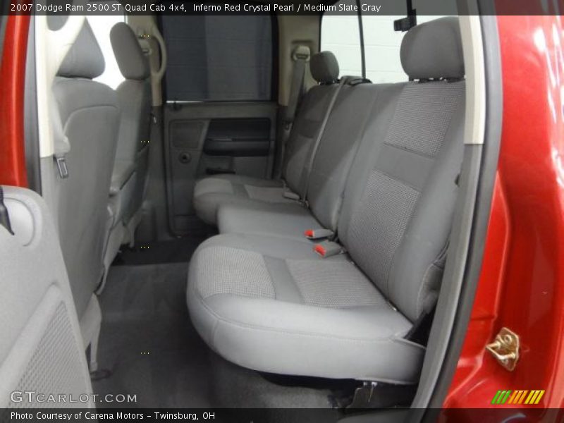 Inferno Red Crystal Pearl / Medium Slate Gray 2007 Dodge Ram 2500 ST Quad Cab 4x4