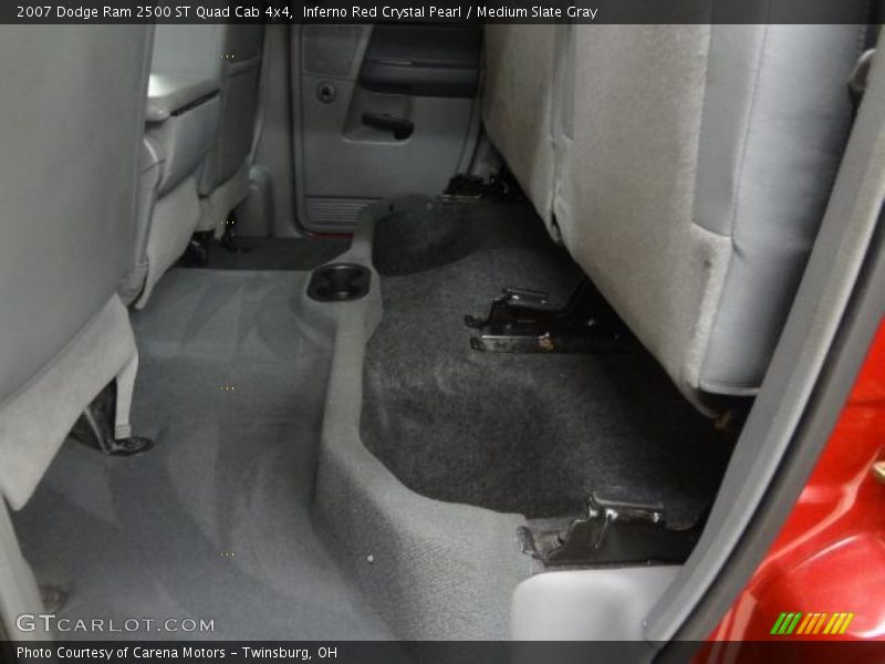 Inferno Red Crystal Pearl / Medium Slate Gray 2007 Dodge Ram 2500 ST Quad Cab 4x4